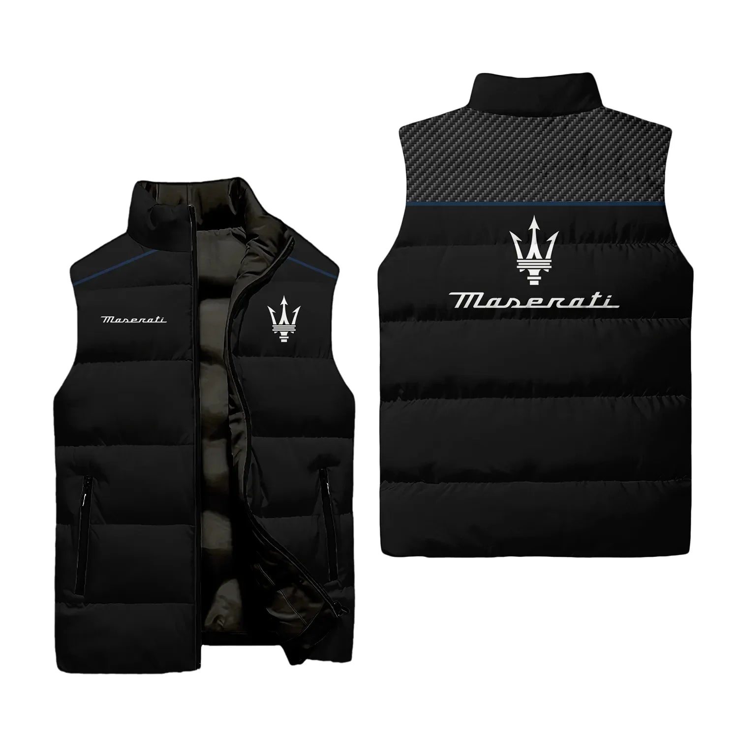 Maserati Sleeveless Puffer Jacket SC004