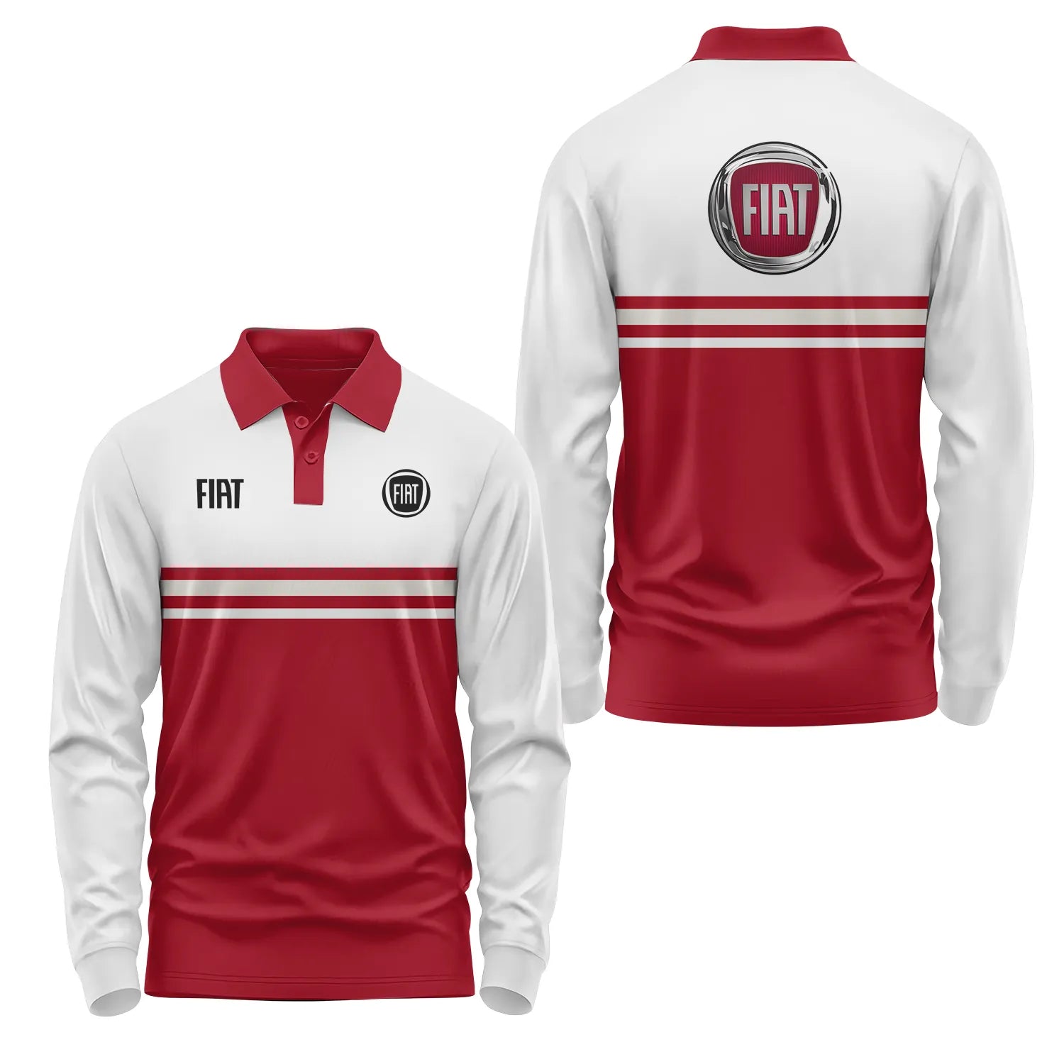 Fiat Long Sleeve Polo SC015