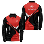 Acura Long Sleeve Polo USPL2762