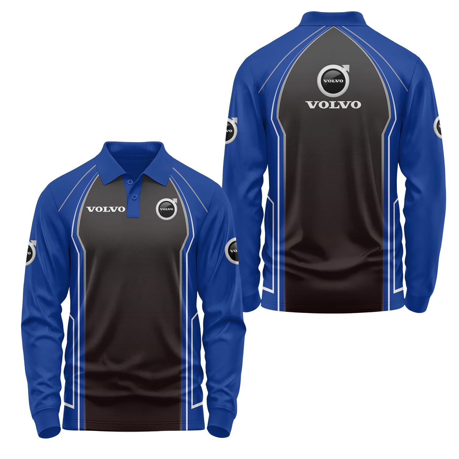 Volvo Long Sleeve Polo USPL3173