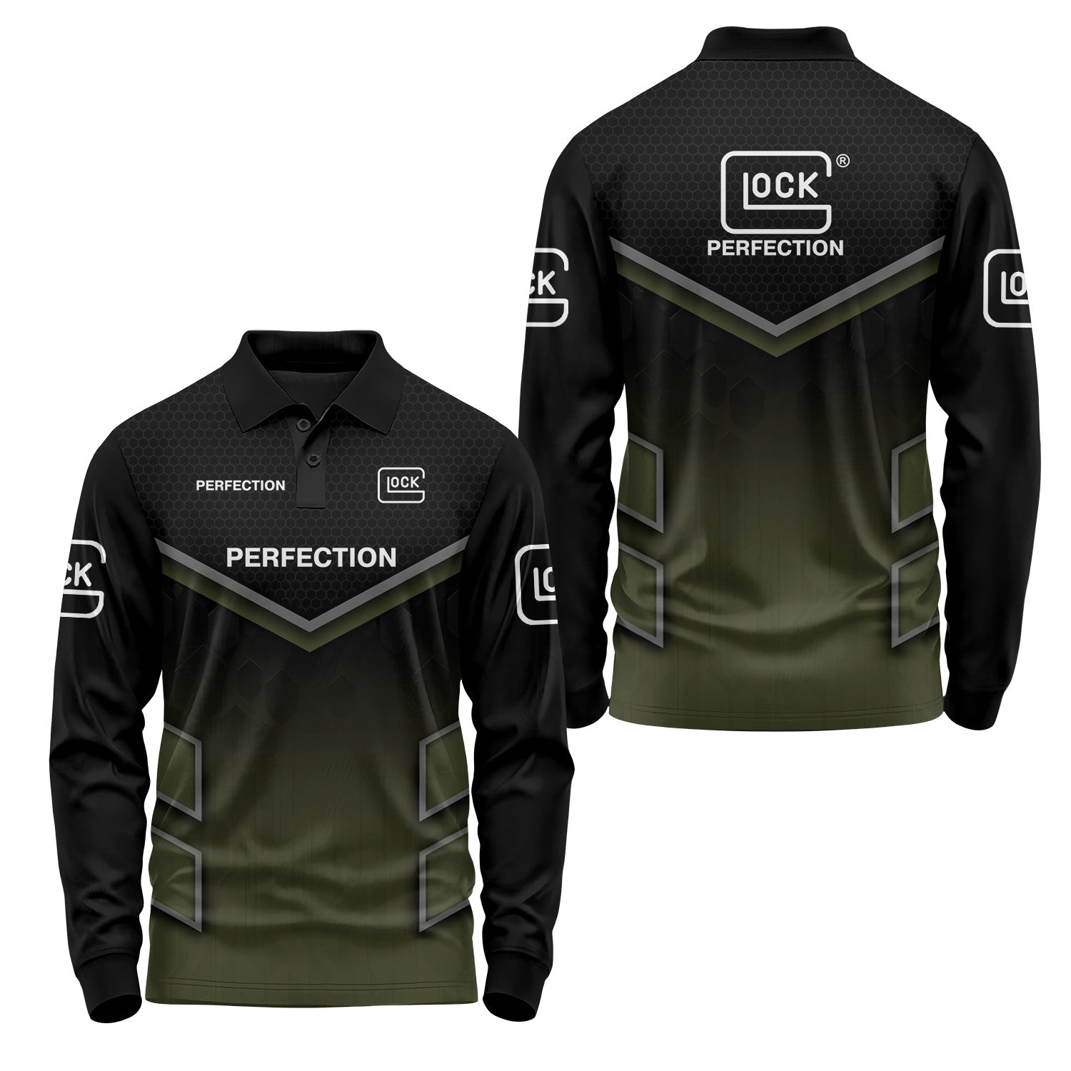 Glock Long Sleeve Polo USPL2298