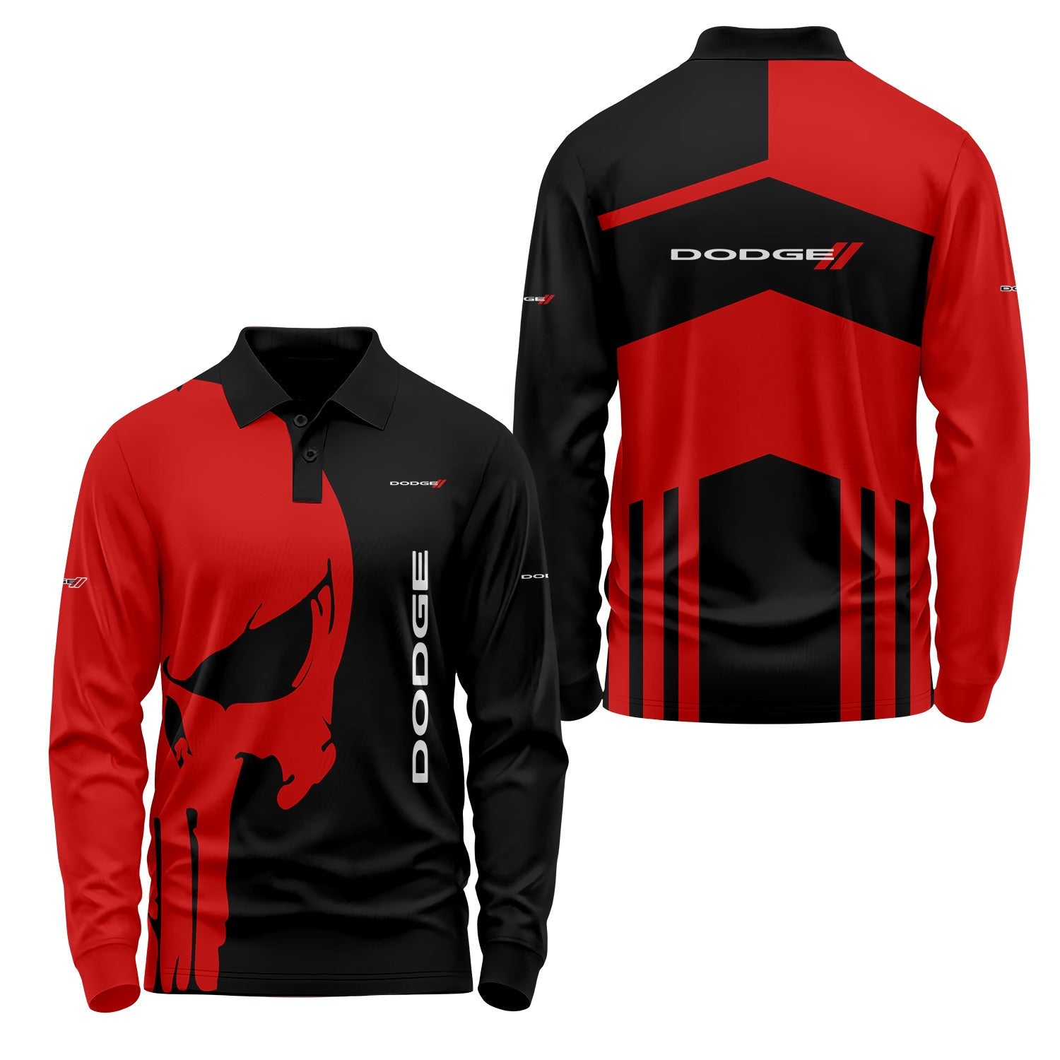 Dodge Long Sleeve Polo USPL2911