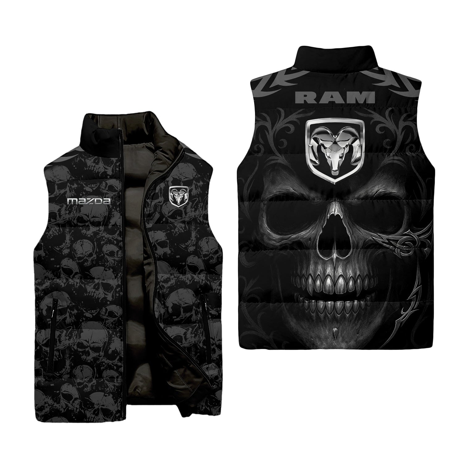 Ram Sleeveless Puffer Jacket USPL3035