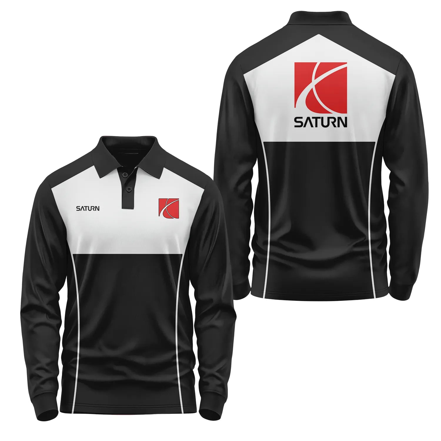Saturn Long Sleeve Polo SC028