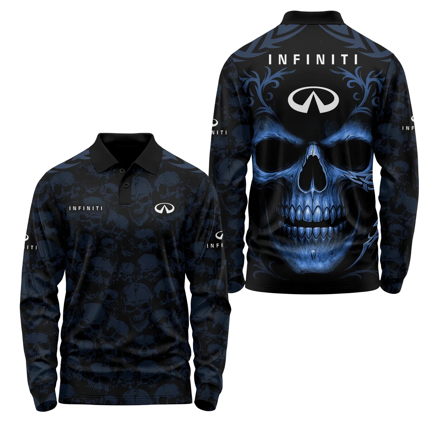 Infiniti Long Sleeve Polo SC014