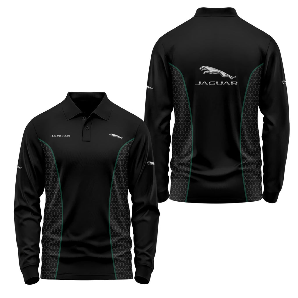 Jaguar Long Sleeve Polo USPL3244