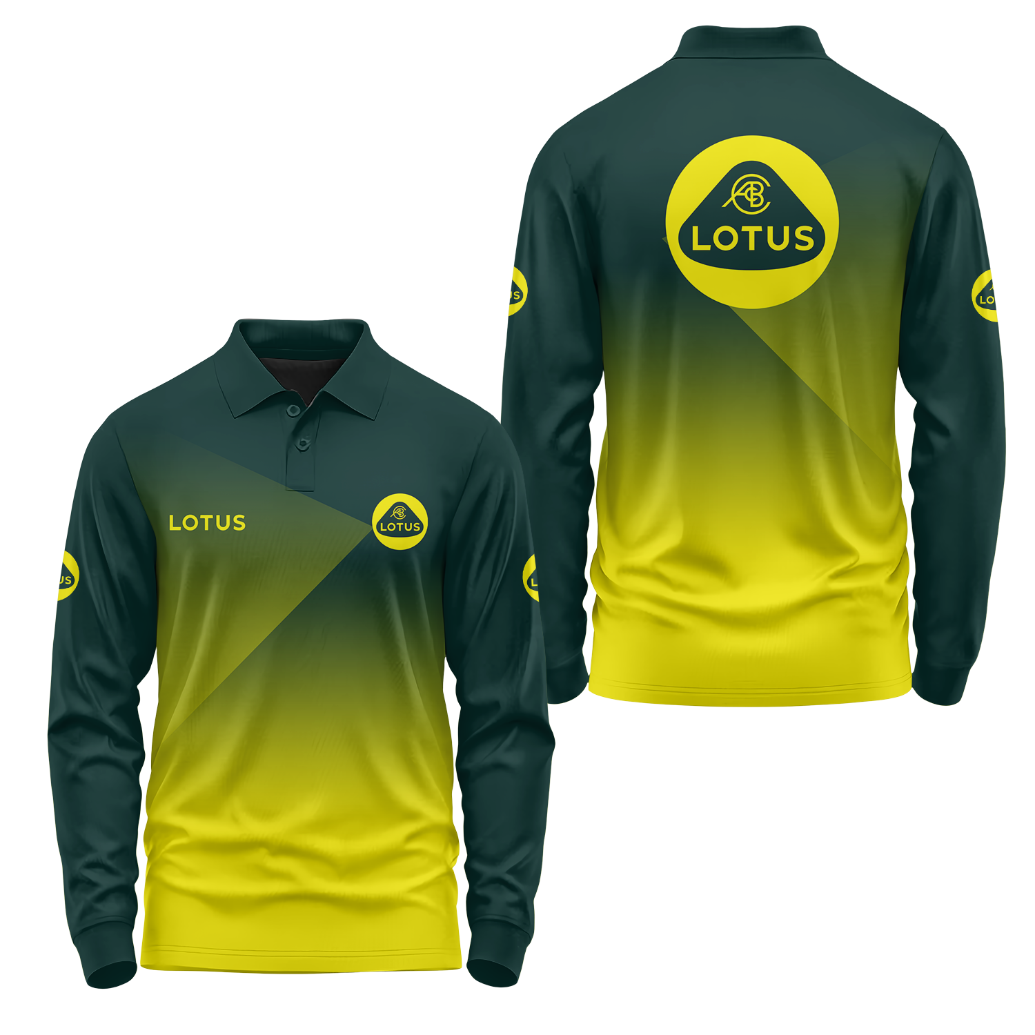 Lotus Long Sleeve Polo USPL2549