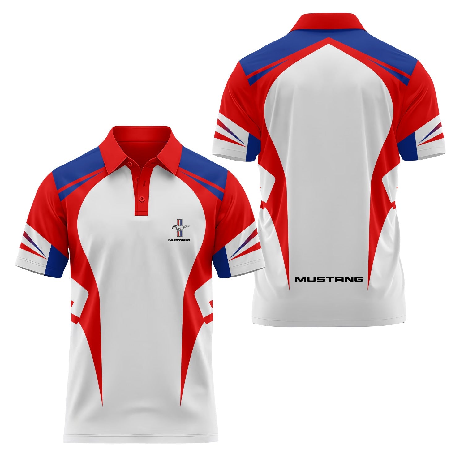 Ford Mustang Short Sleeve Polo USPL2705