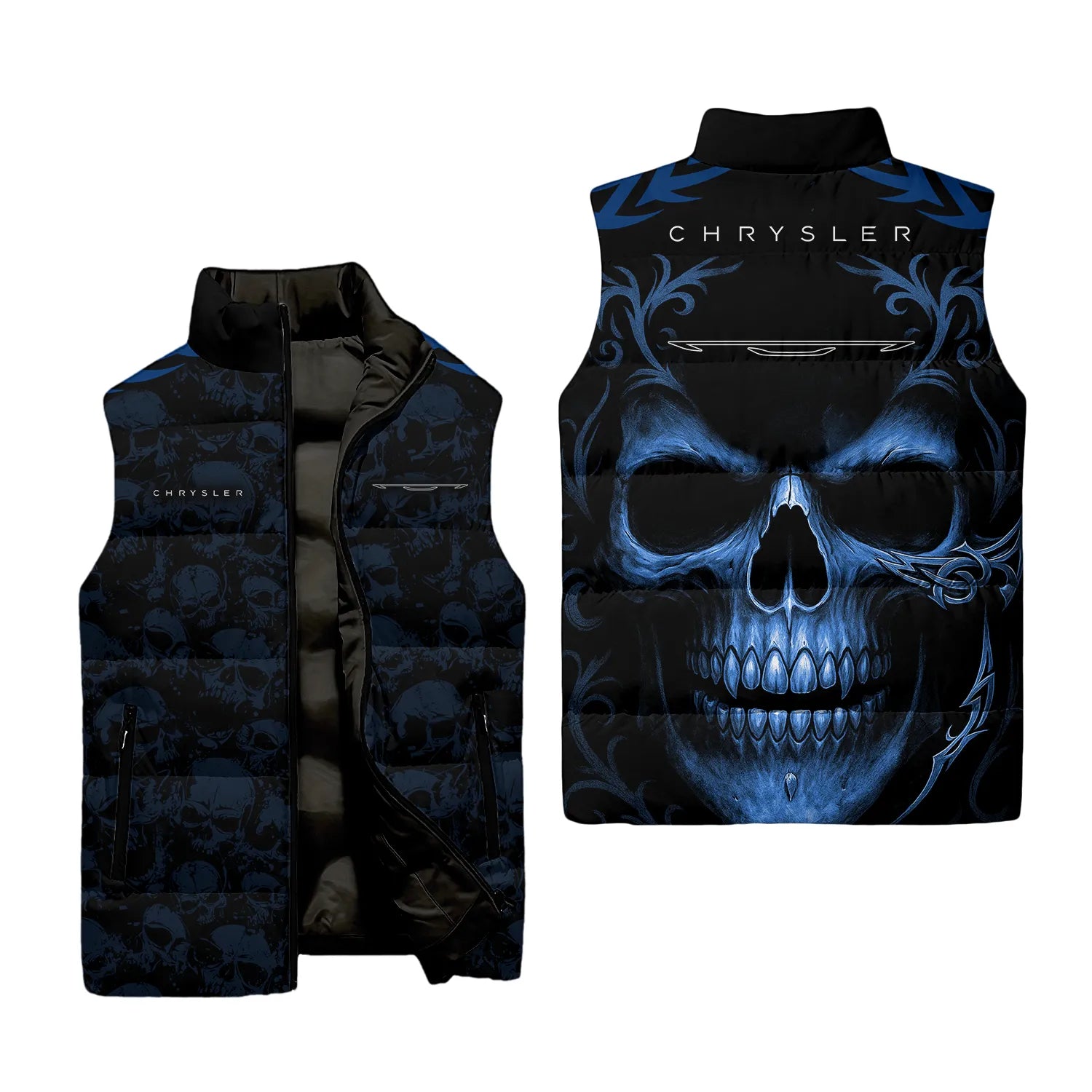 Chrysler Sleeveless Puffer Jacket SC014