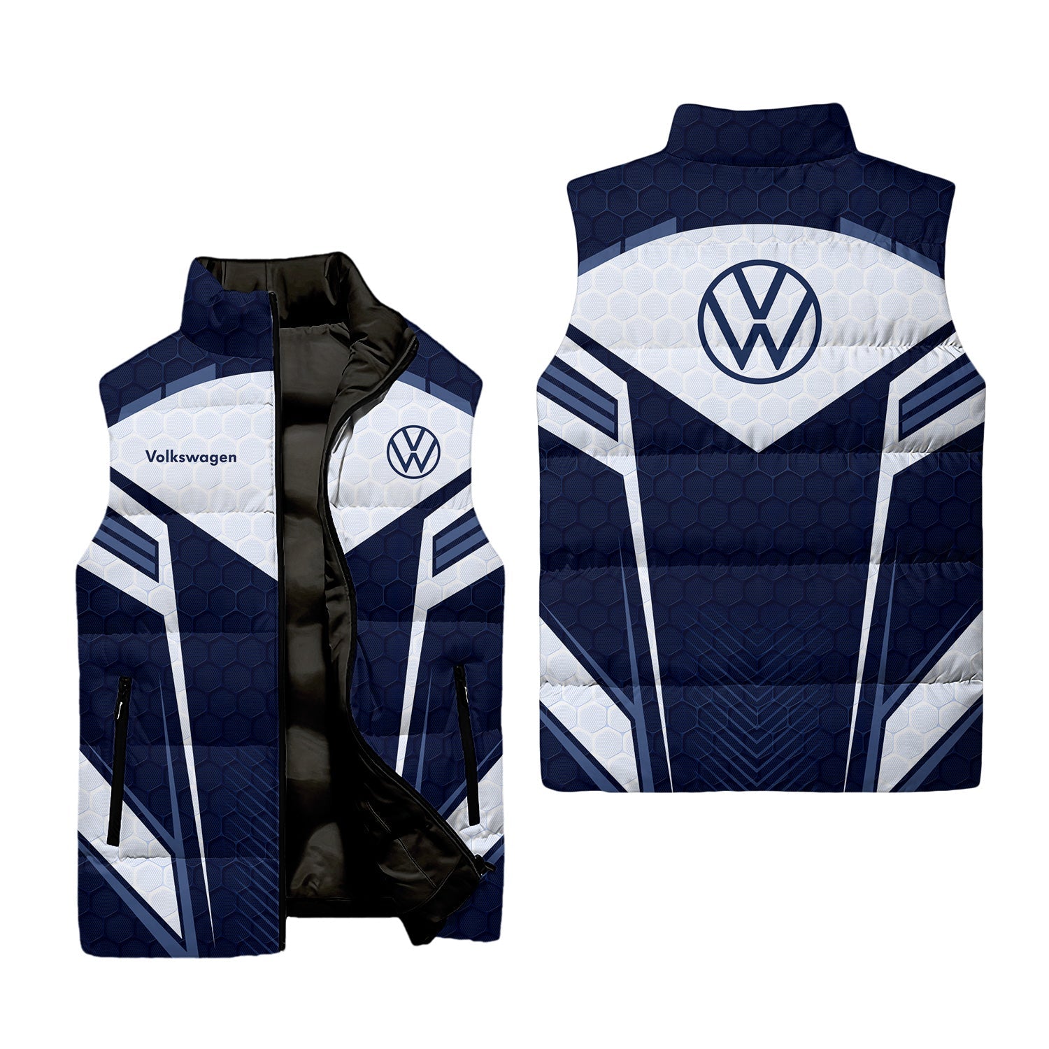 Volkswagen Sleeveless Puffer Jacket USPL3011
