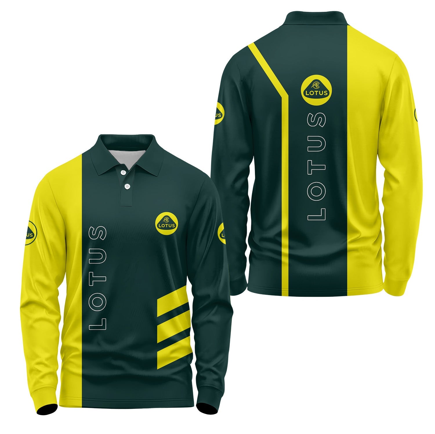 Lotus Long Sleeve Polo USPL2579