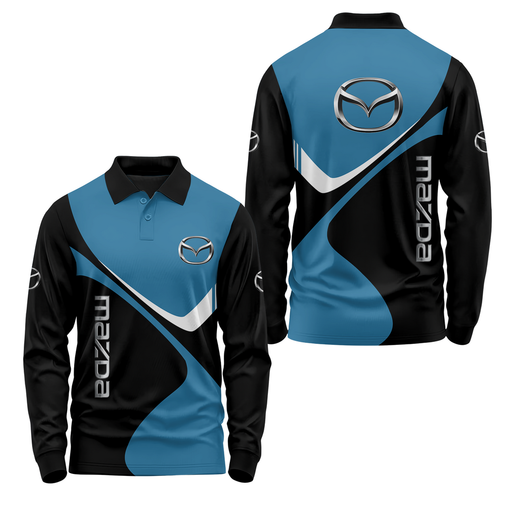Mazda Long Sleeve Polo USPL2350