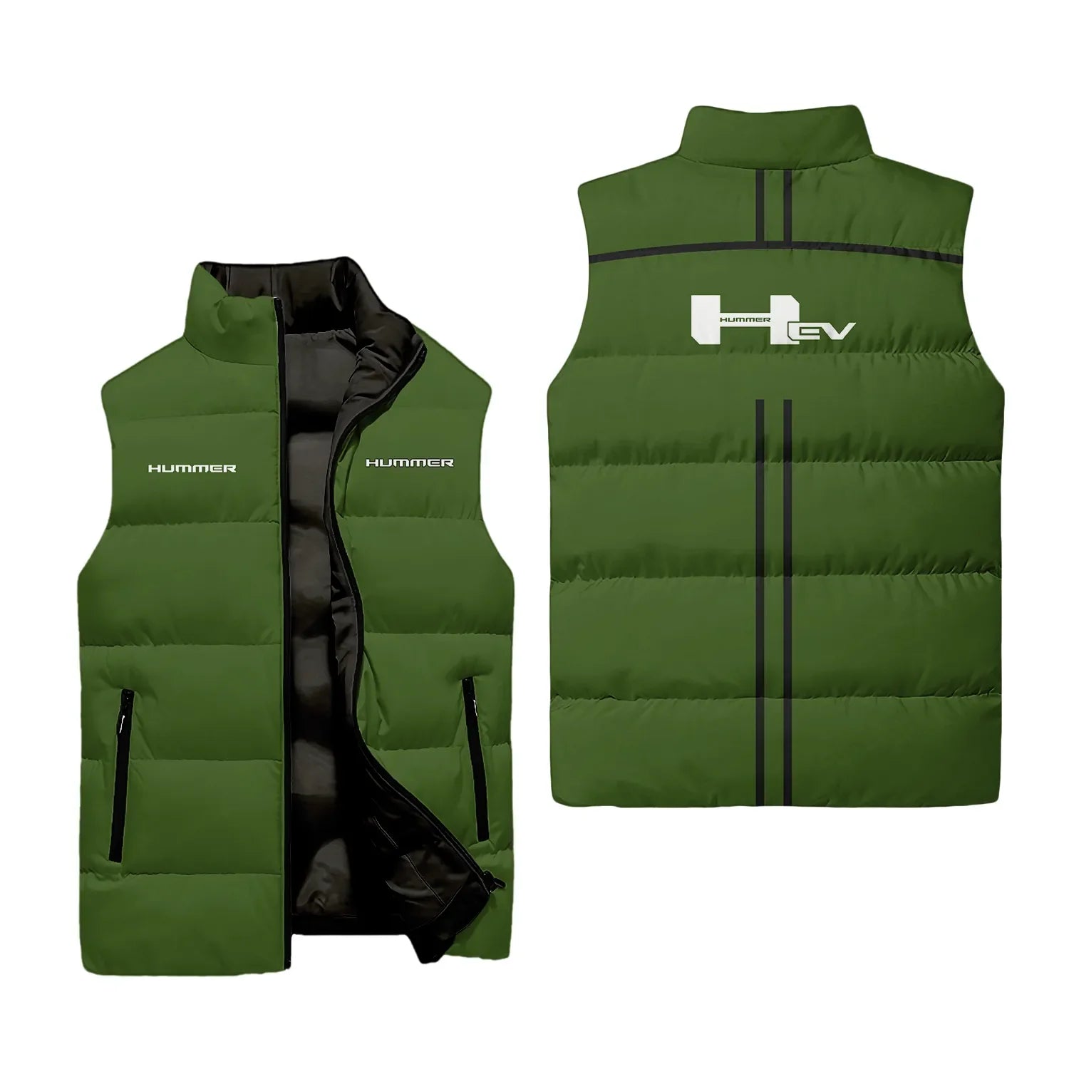 Hummer Sleeveless Puffer Jacket SC018