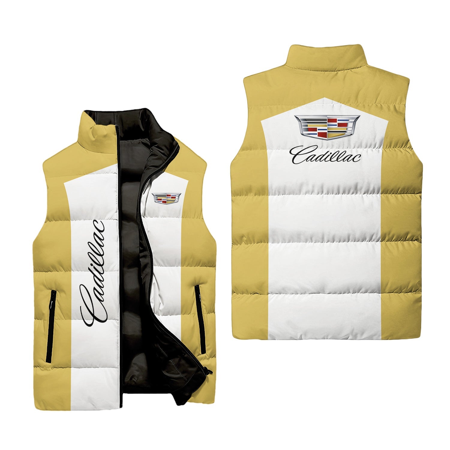 Cadillac Sleeveless Puffer Jacket USPL2830
