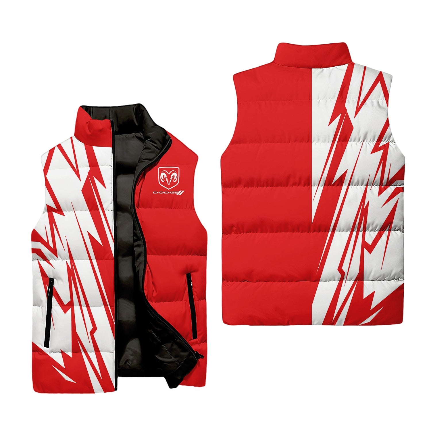 Dodge Sleeveless Puffer Jacket USPL2943
