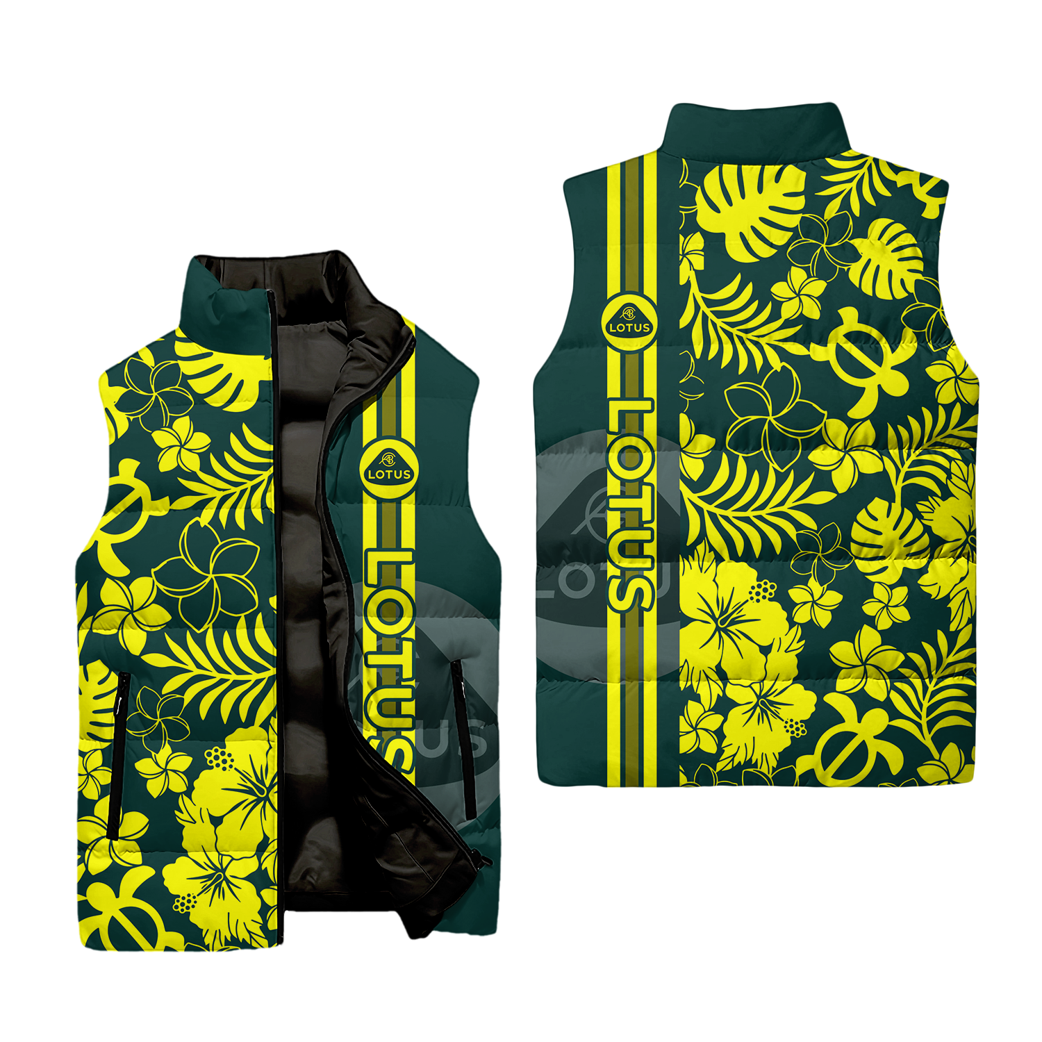 Lotus Sleeveless Puffer Jacket USPL2571