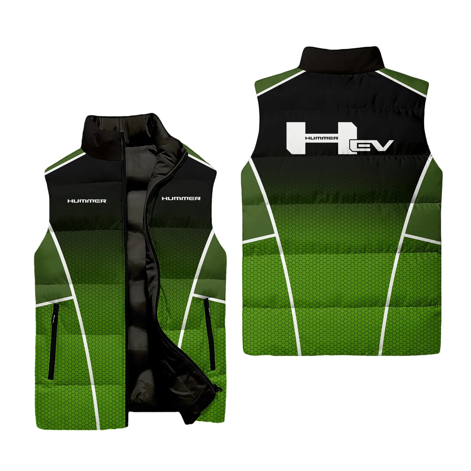Hummer Sleeveless Puffer Jacket SC019