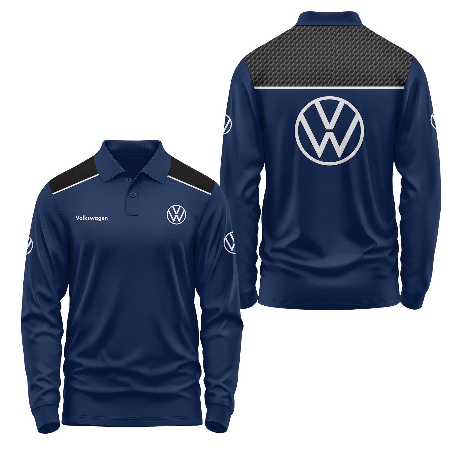 Volkswagen Long Sleeve Polo USPL2974