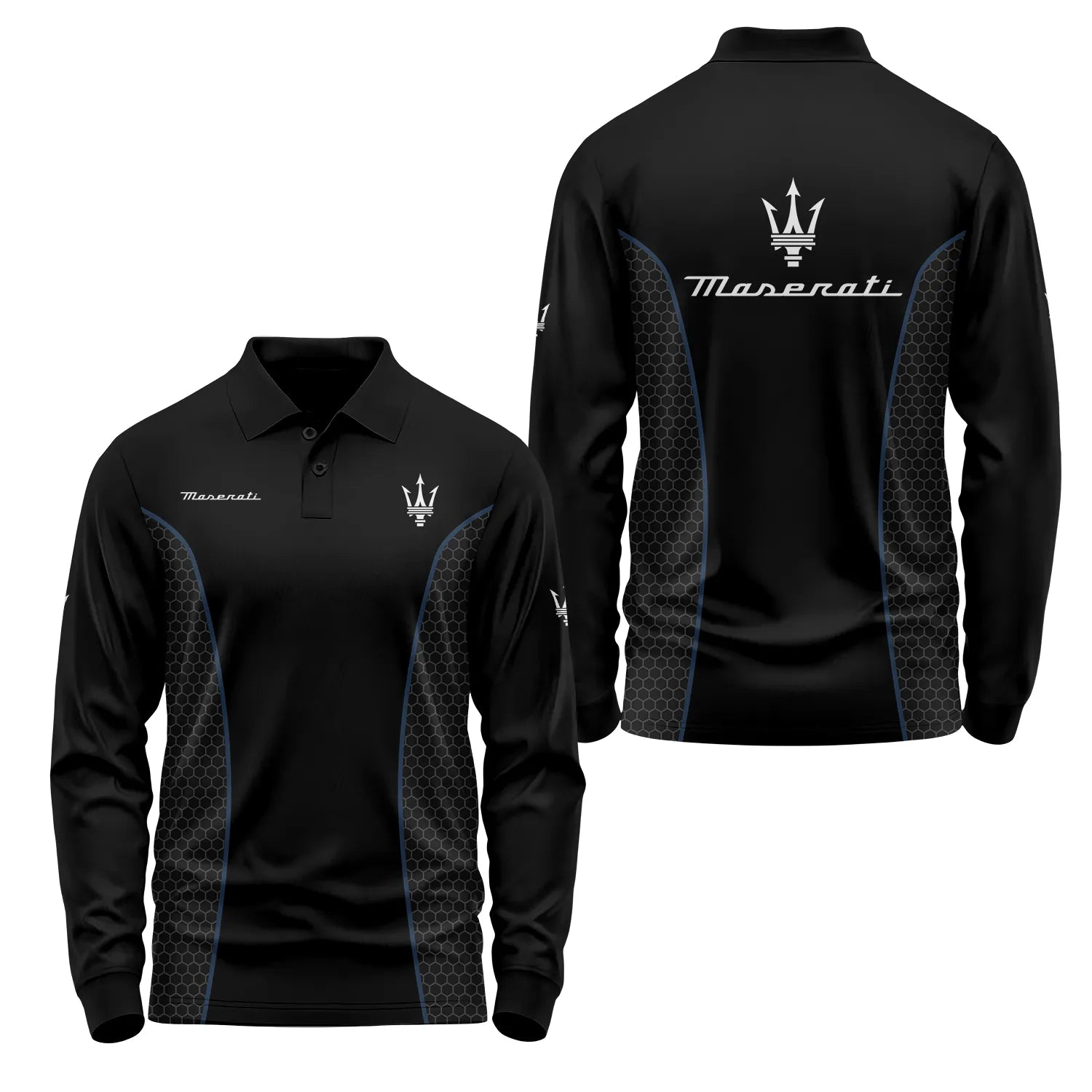 Maserati Long Sleeve Polo SC027