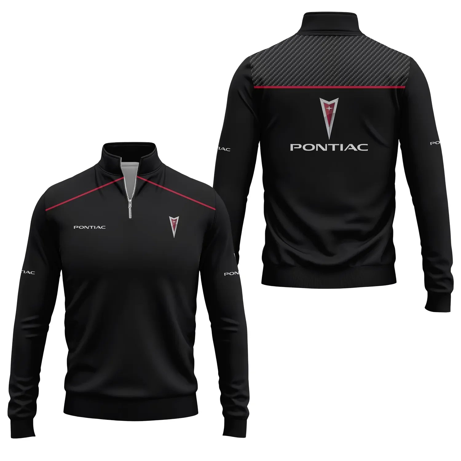 Pontiac Quarter-zip Pullover