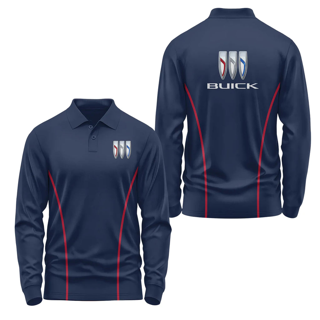 Buick Long Sleeve Polo SC025