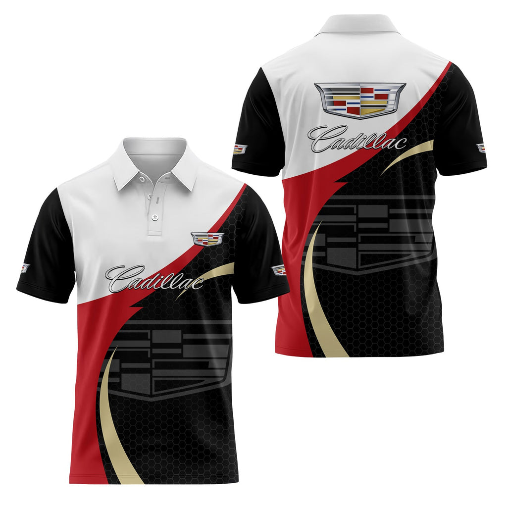 Cadillac Short Sleeve Polo USPL2782