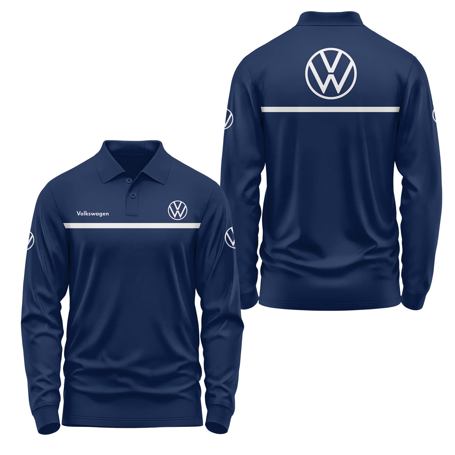 Volkswagen Long Sleeve Polo USPL2989