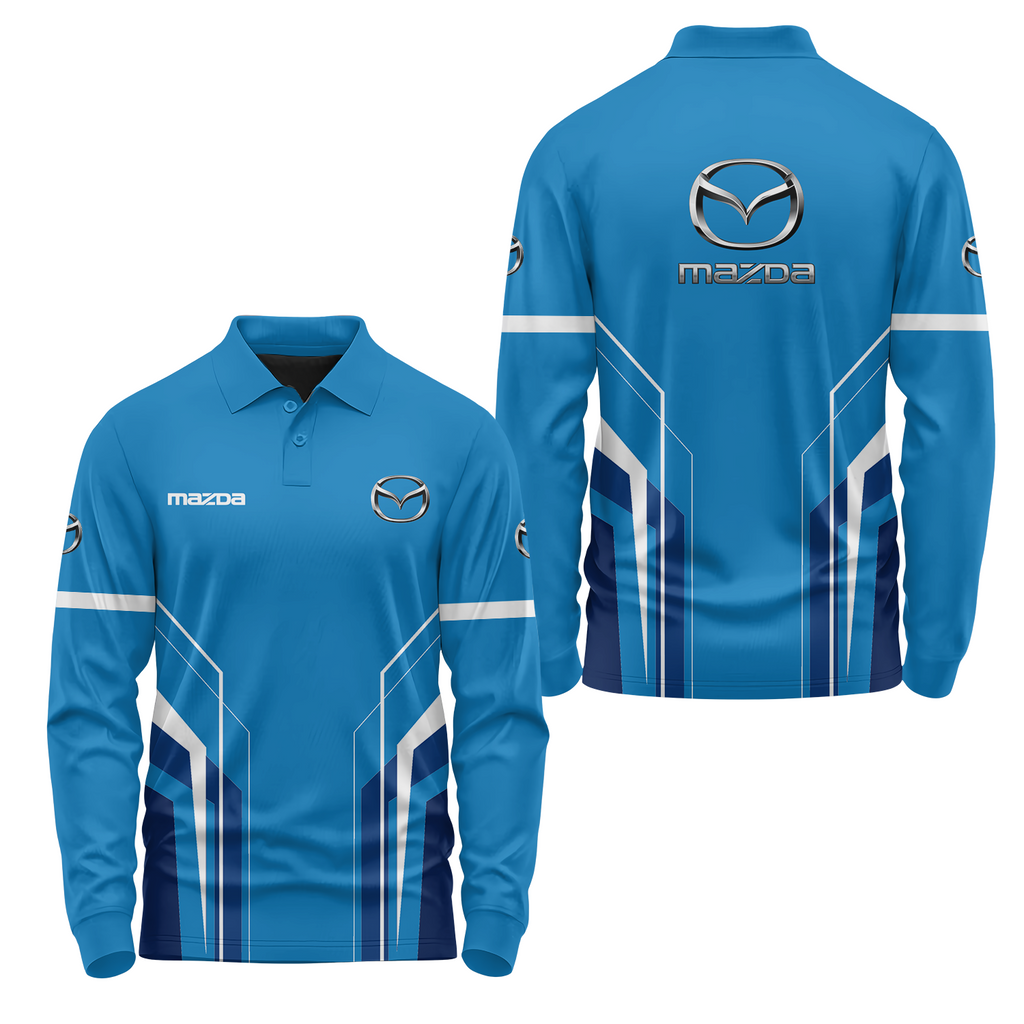 Mazda Long Sleeve Polo USPL2302