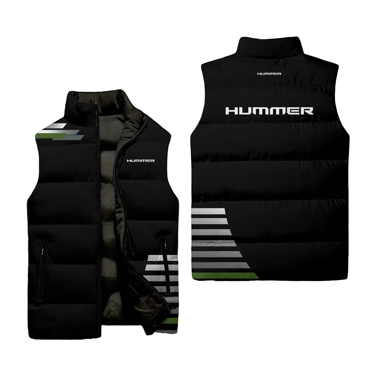 Hummer Sleeveless Puffer Jacket SC034