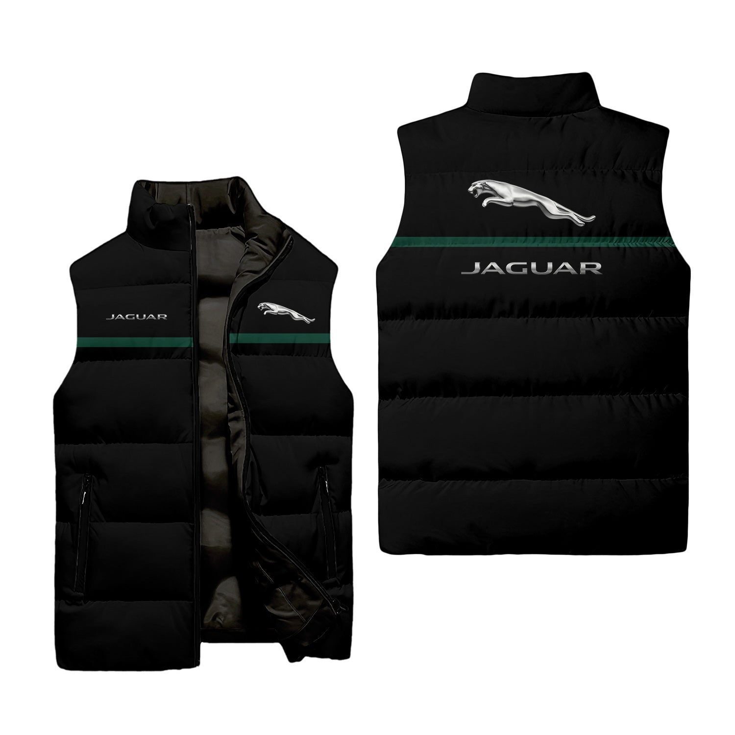 Jaguar Sleeveless Puffer Jacket USPL3229