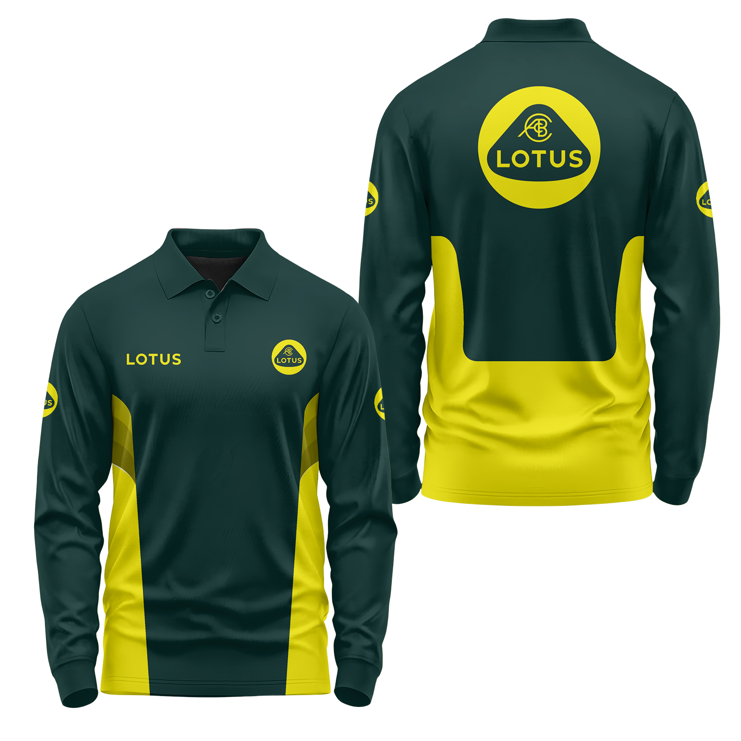 Lotus Long Sleeve Polo USPL2548