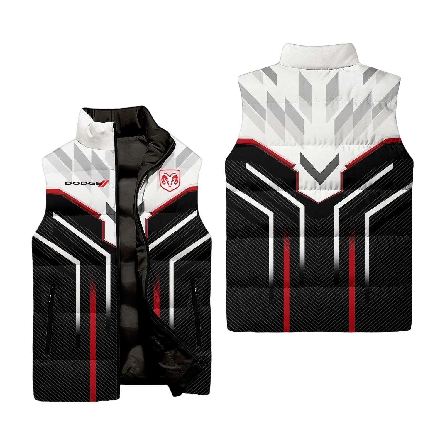 Dodge Sleeveless Puffer Jacket USPL2947