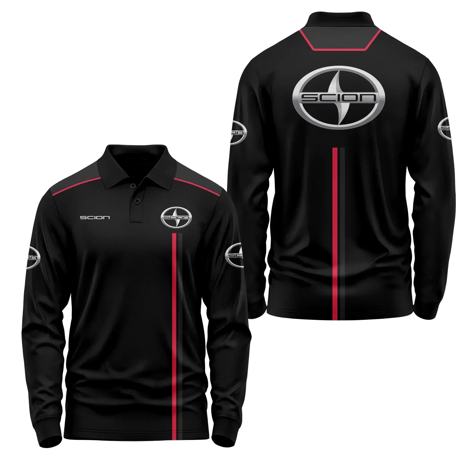 Scion Long Sleeve Polo SC021