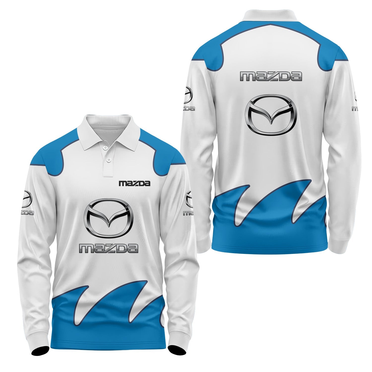 Mazda Long Sleeve Polo USPL2334