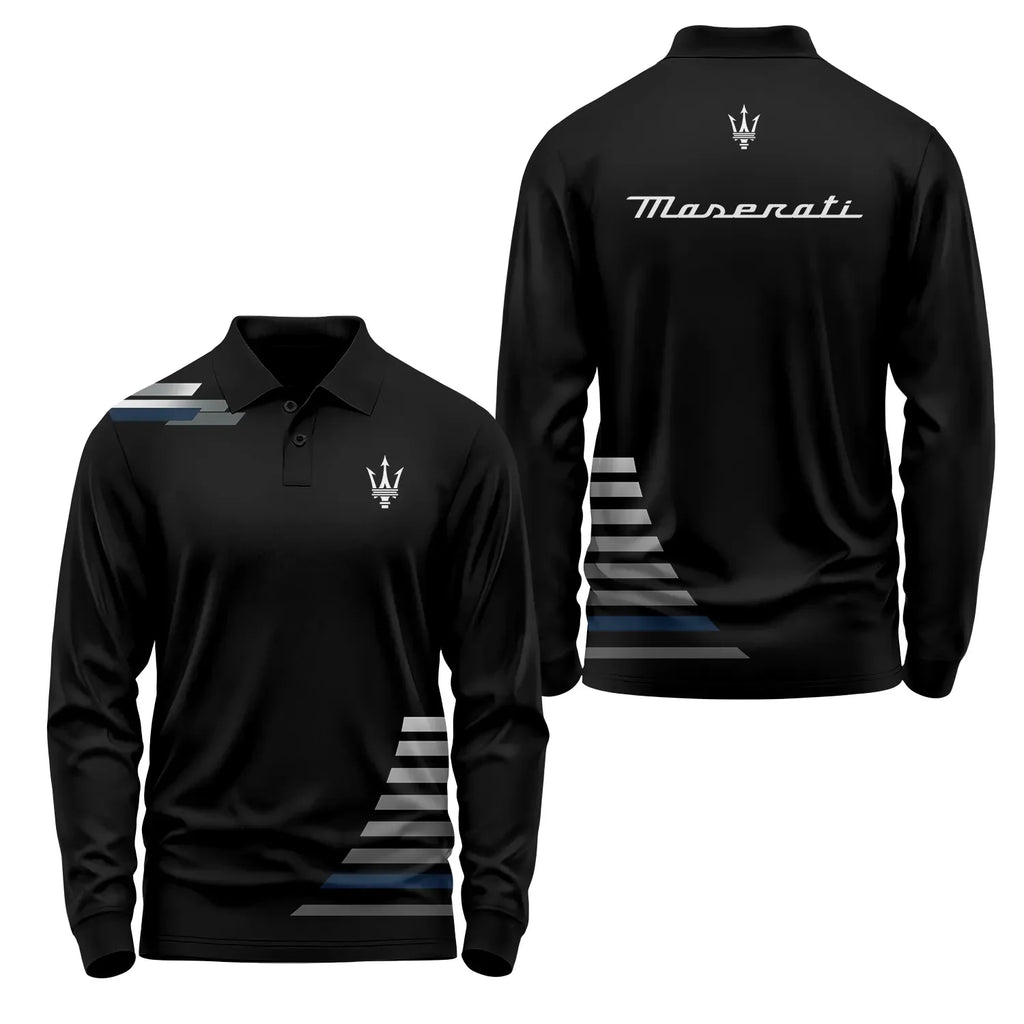 Maserati Long Sleeve Polo SC034
