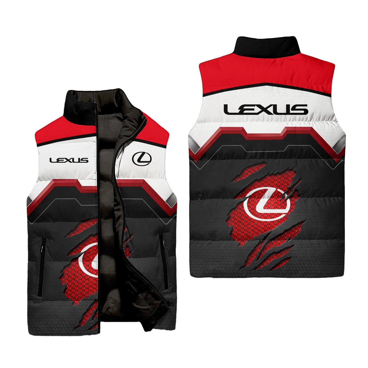 Lexus Sleeveless Puffer Jacket USPL2479