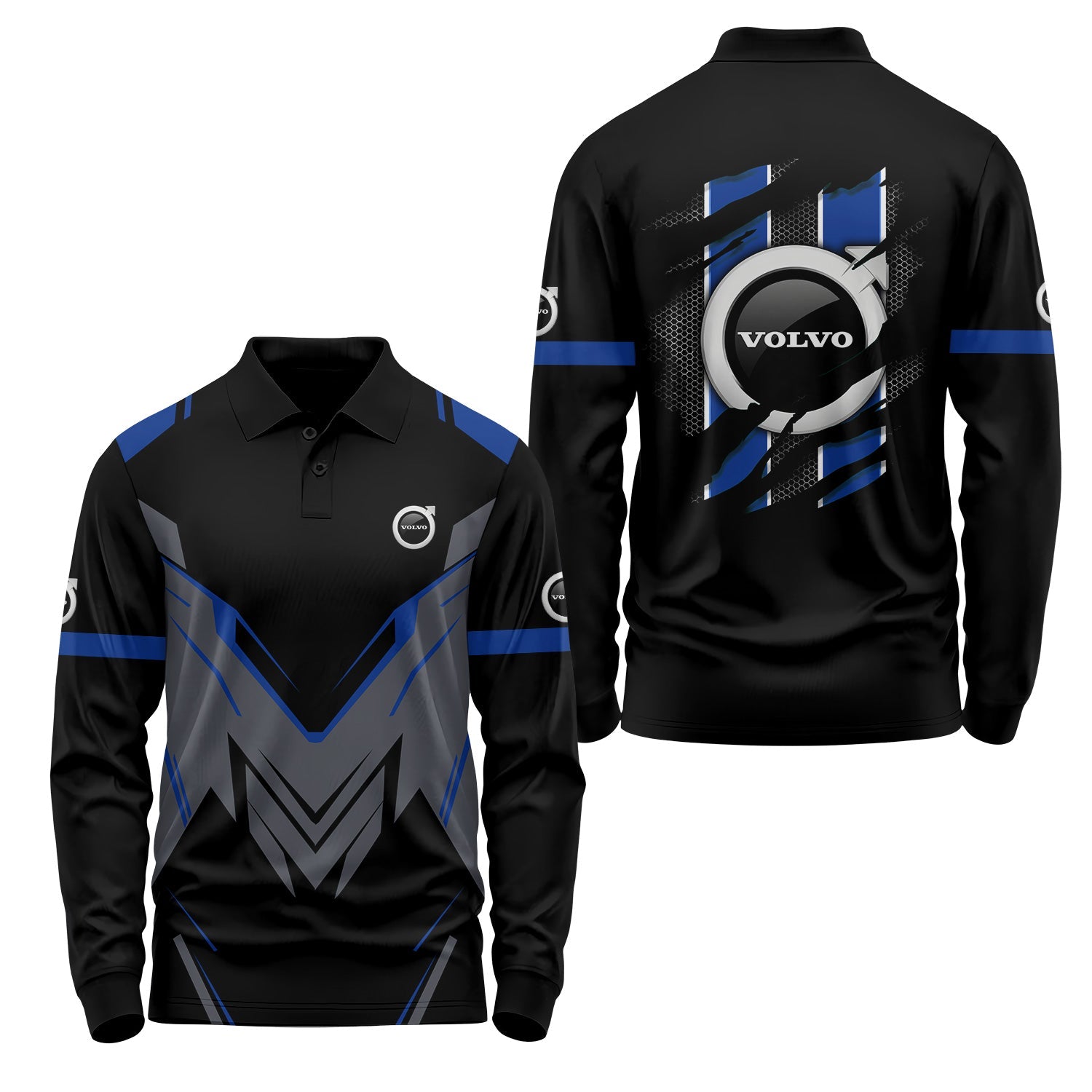 Volvo Long Sleeve Polo USPL3171