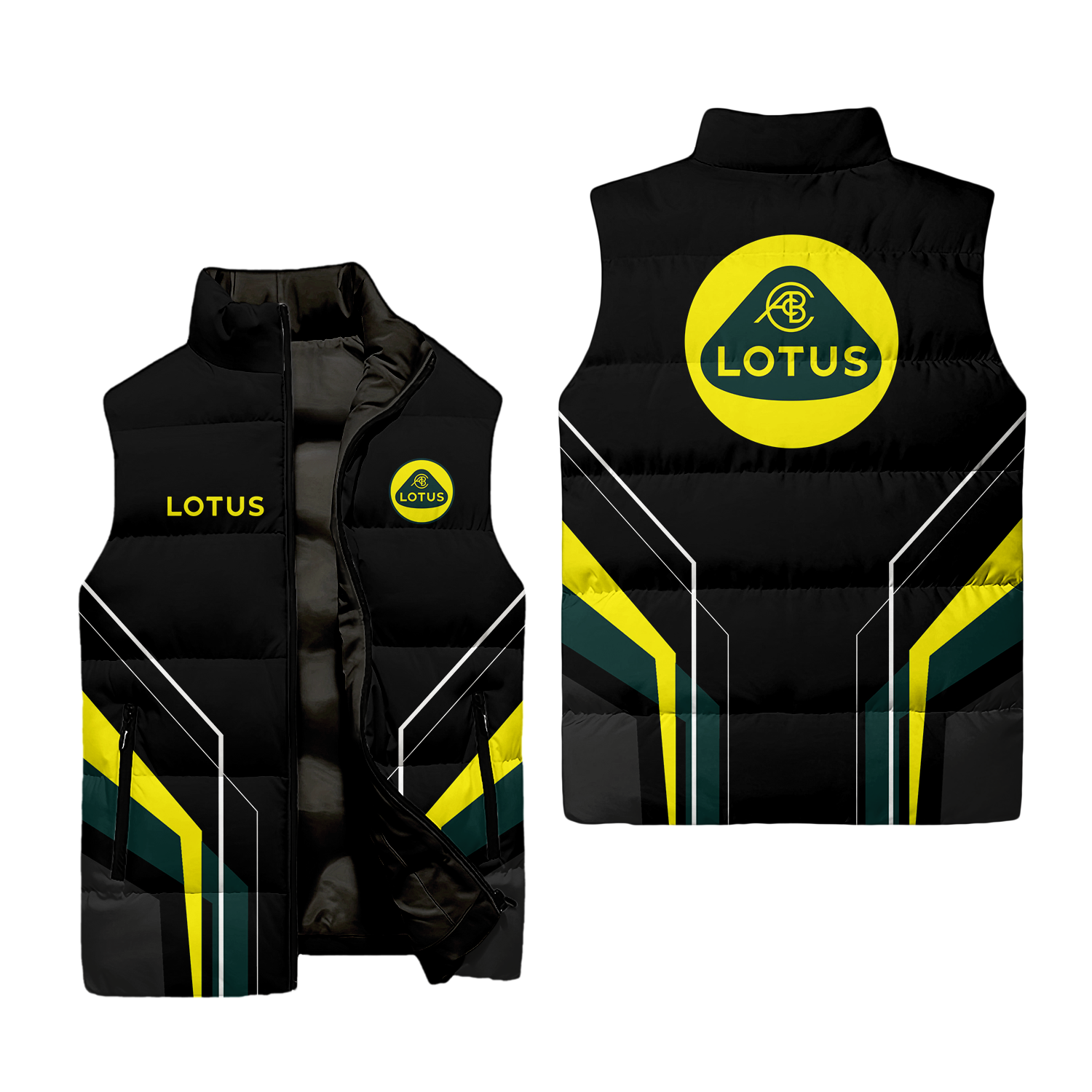 Lotus Sleeveless Puffer Jacket USPL2542