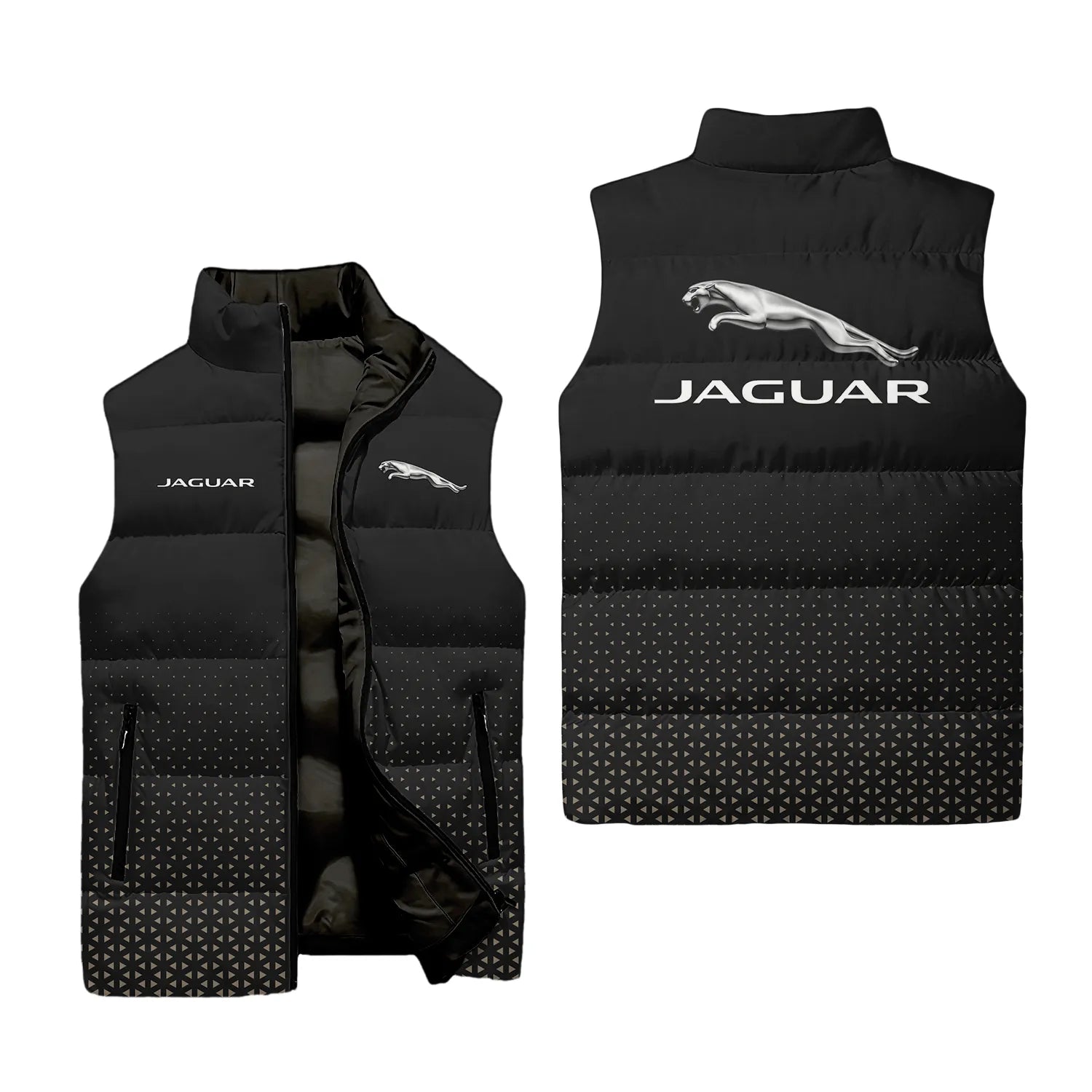 Jaguar Sleeveless Puffer Jacket SC003