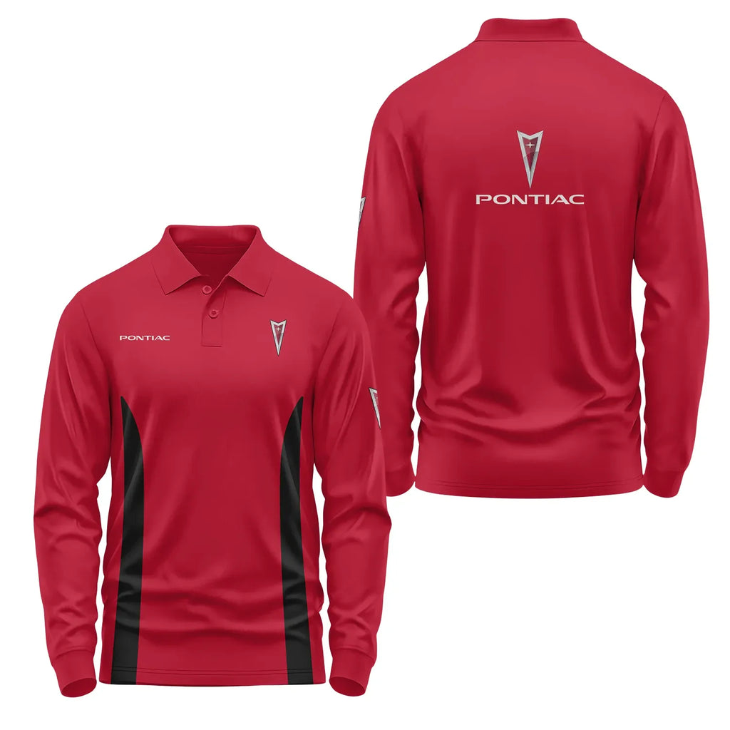 Pontiac Long Sleeve Polo SC006