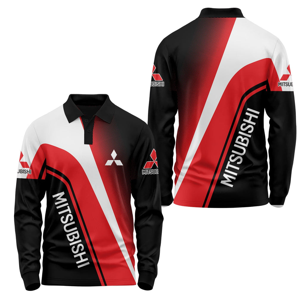 Mitsubishi Long Sleeve Polo USPL2397