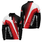 Mitsubishi Long Sleeve Polo USPL2397