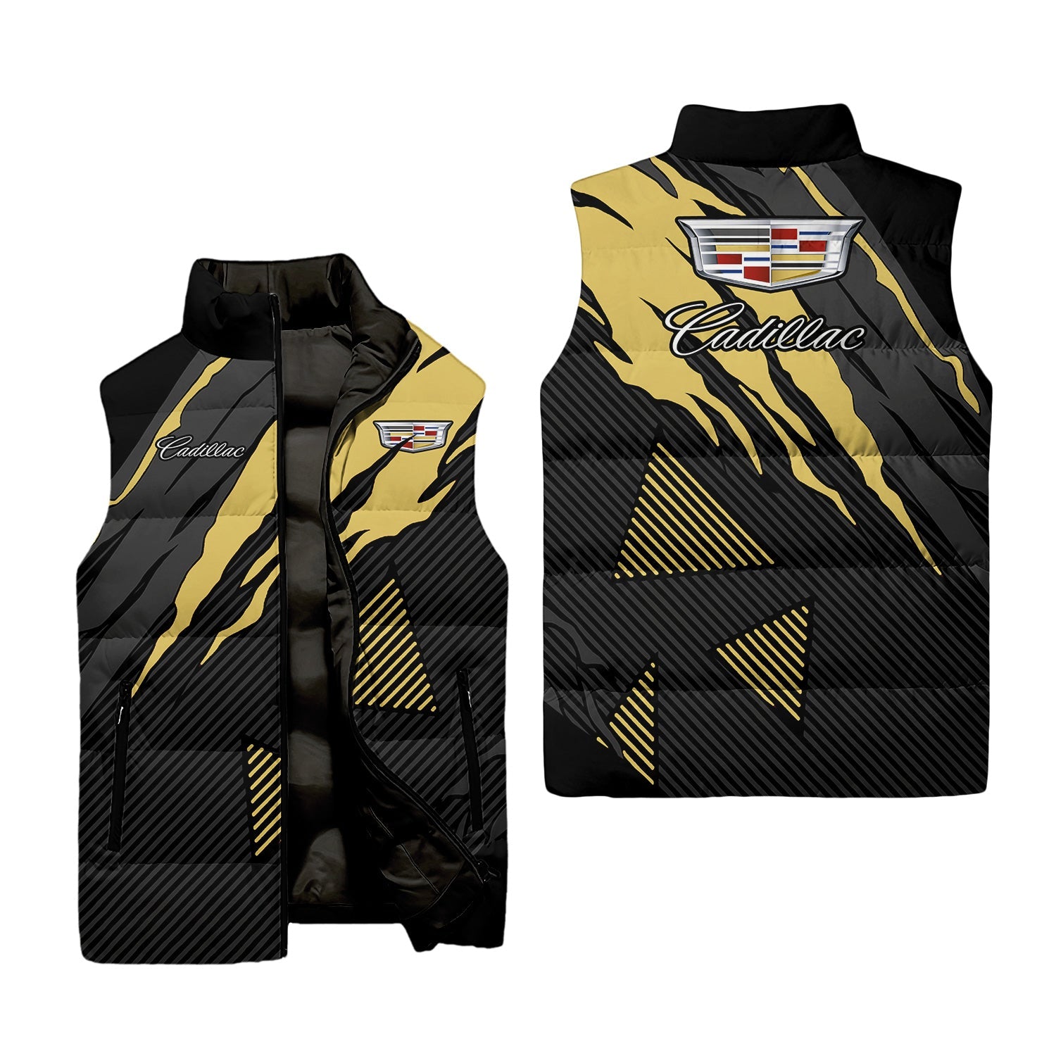 Cadillac Sleeveless Puffer Jacket USPL2840
