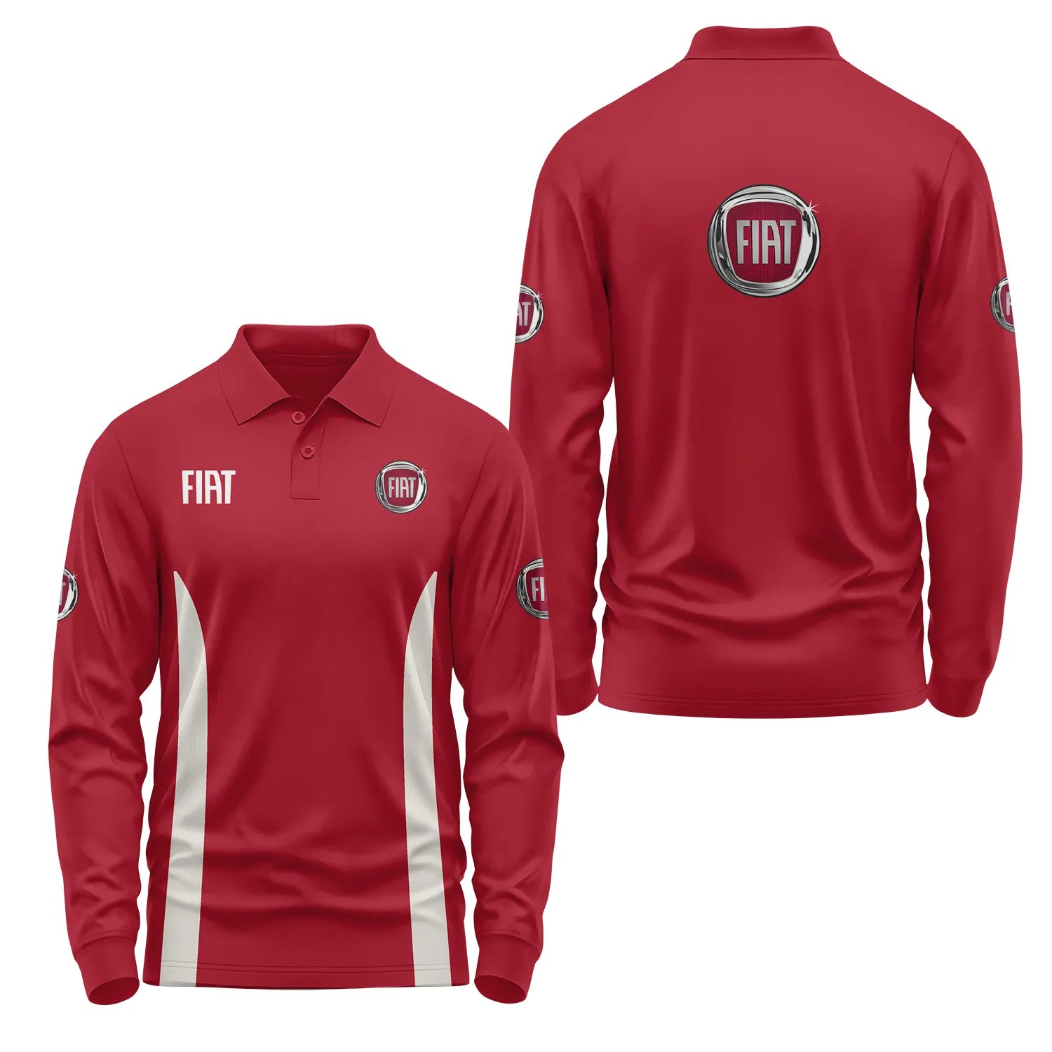 Fiat Long Sleeve Polo SC006