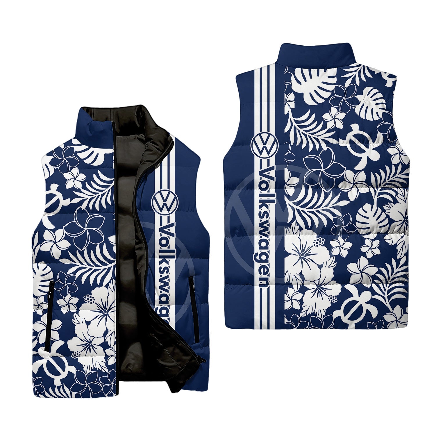 Volkswagen Sleeveless Puffer Jacket USPL3006