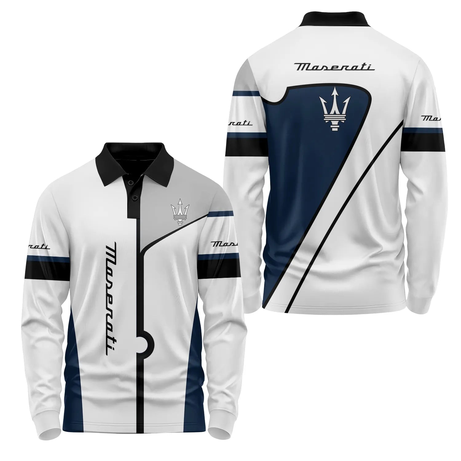 Maserati Long Sleeve Polo SC010