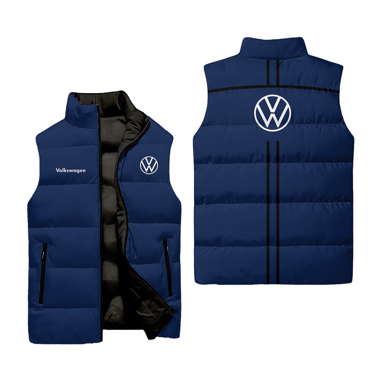Volkswagen Sleeveless Puffer Jacket USPL2985