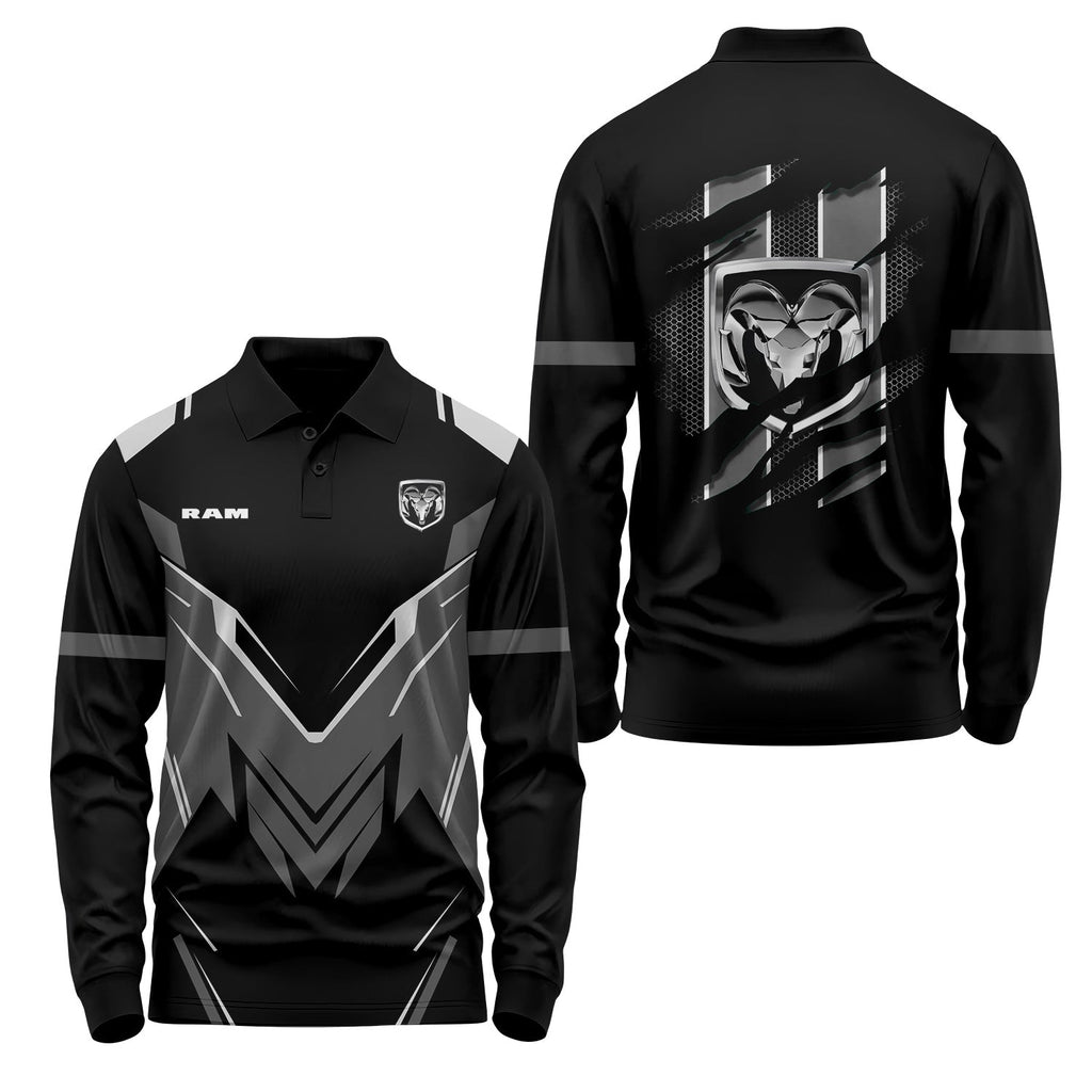 Ram Long Sleeve Polo USPL3051
