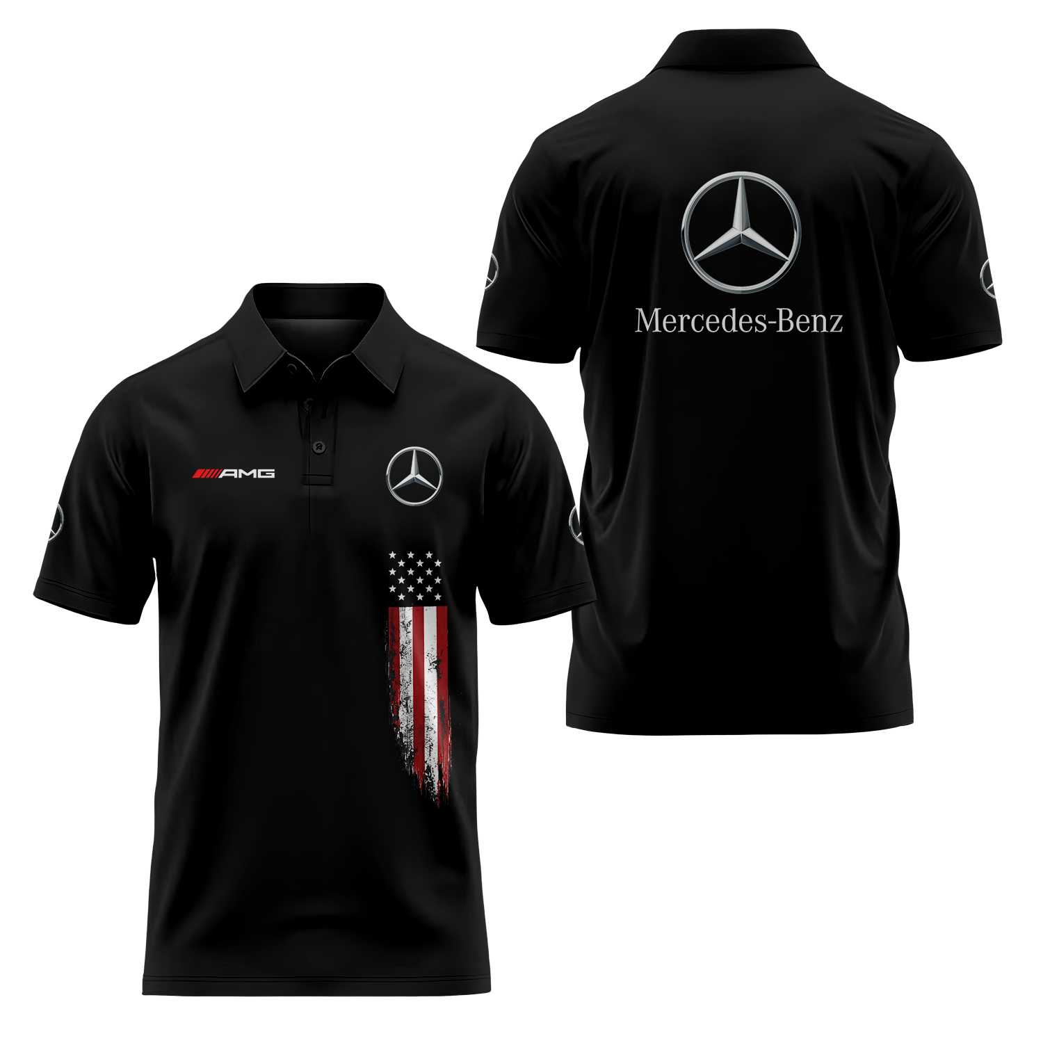 Mercedes Short Sleeve Polo MERC019