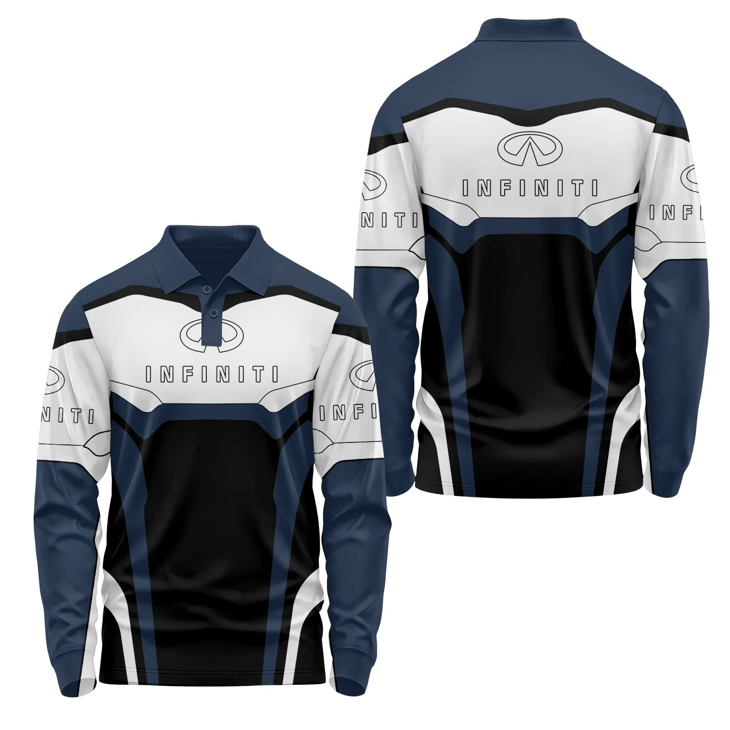 Infiniti Long Sleeve Polo SC030